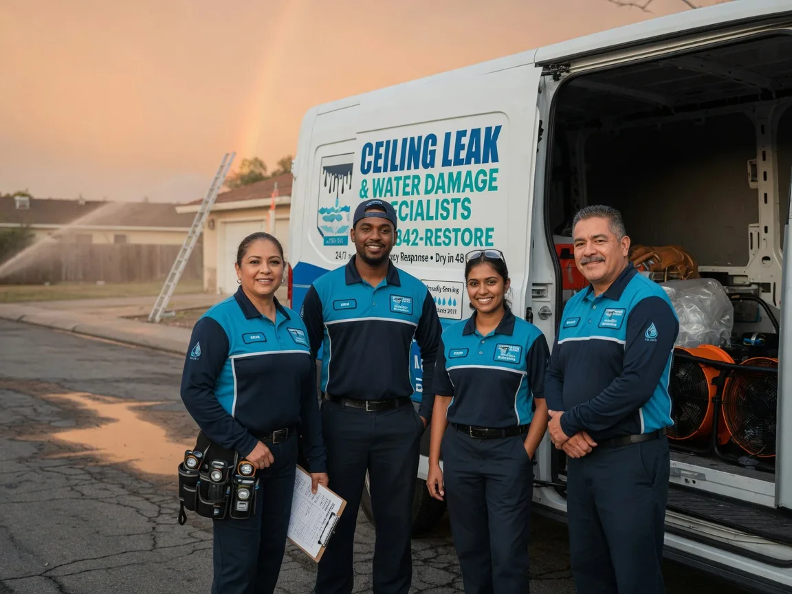 Ceiling Leak Cleanup company in Marshall, WA